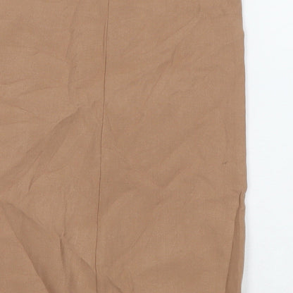 Womens UK Size XS Zara Straight & Pencil Jersey Skirt