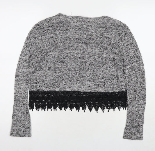 Womens UK Size M Divided by H&M Grey Pullover Jumper