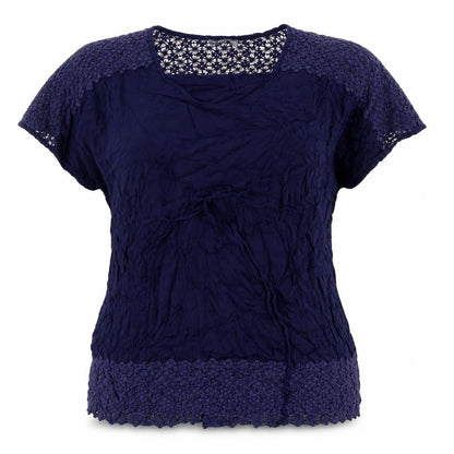 Womens UK Size M Dickins & Jones Blue Tunic T-Shirt
