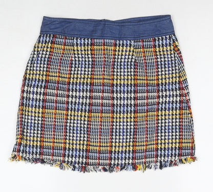 Womens UK Size M Zara A-Line Knit Skirt