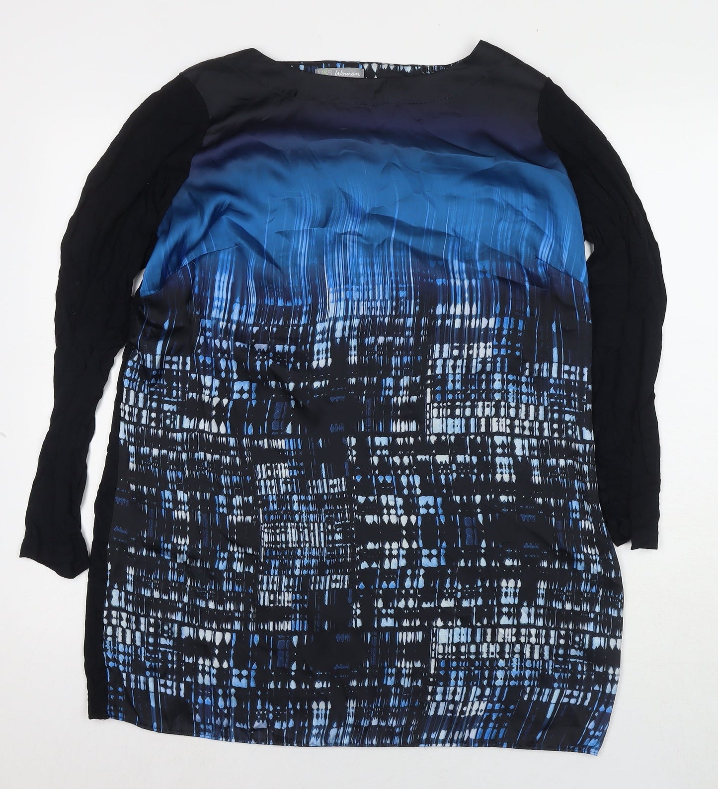 Womens UK Size One Size Marks and Spencer Multicoloured Tunic Blouse