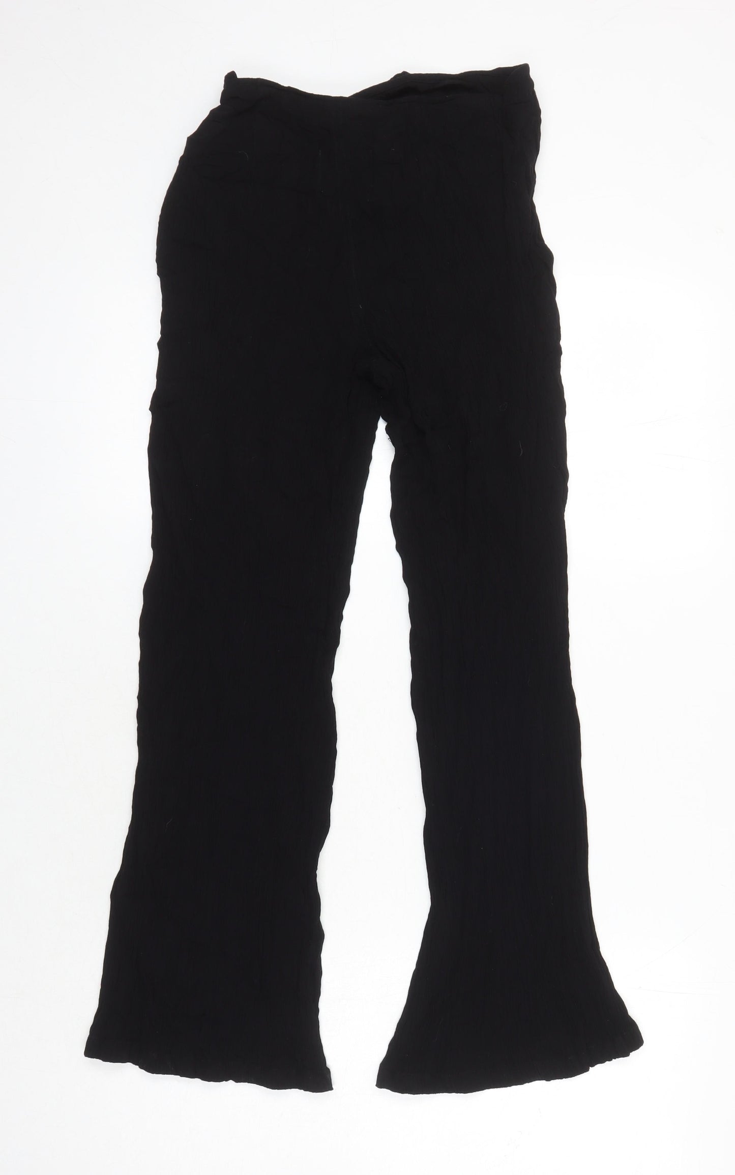 Womens UK Size XL Urban Outfitters Regular Fit  Black Trousers