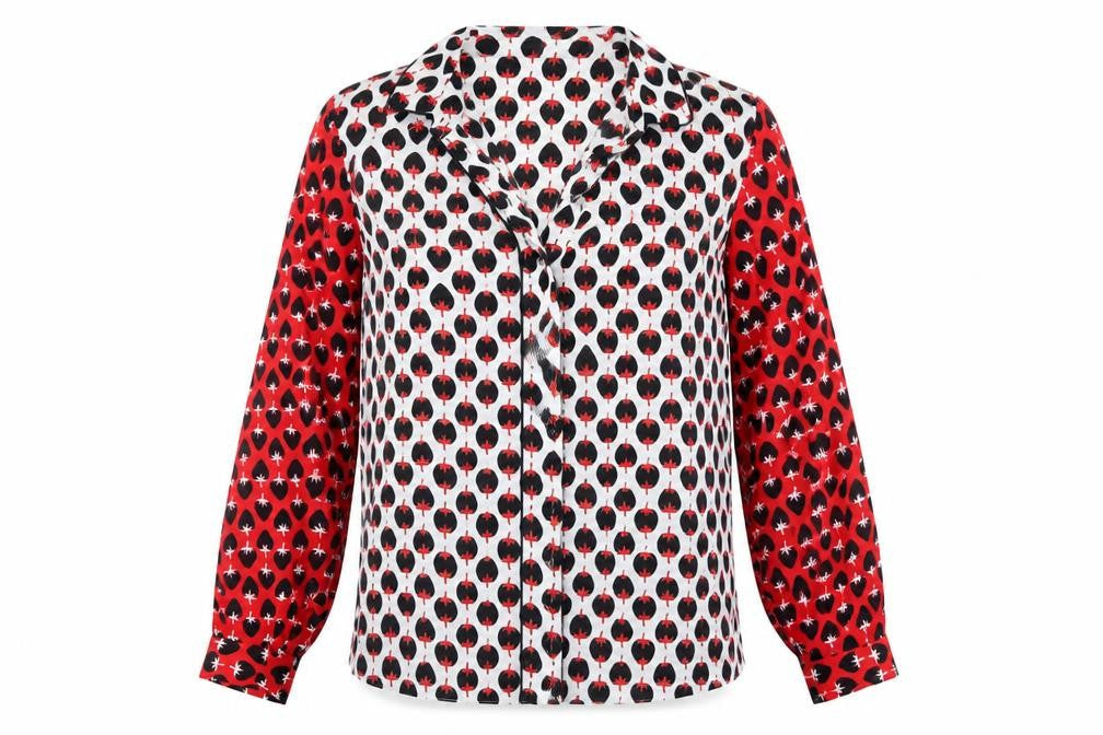 Womens UK Size 10 Dorothy Perkins Multicoloured Basic Blouse