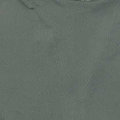 Womens UK Size M H&M Green Tunic Blouse