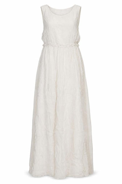 Topshop Womens White Trivinyl Maxi Size 8 Scoop Neck Zip