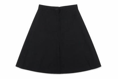 Diolden Womens Black Polyester A-Line Skirt Size 10 Zip