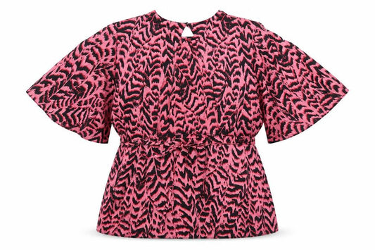 Womens UK Size 14 New Look Multicoloured Tunic Blouse