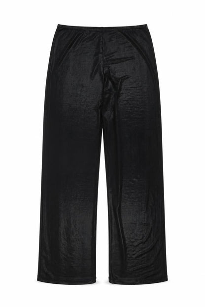Vladim Womens Black Polyester Trousers Size 14 L32 in Regular