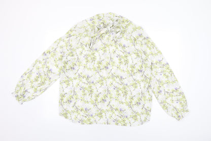 Womens UK Size 18 NEXT White Basic Blouse