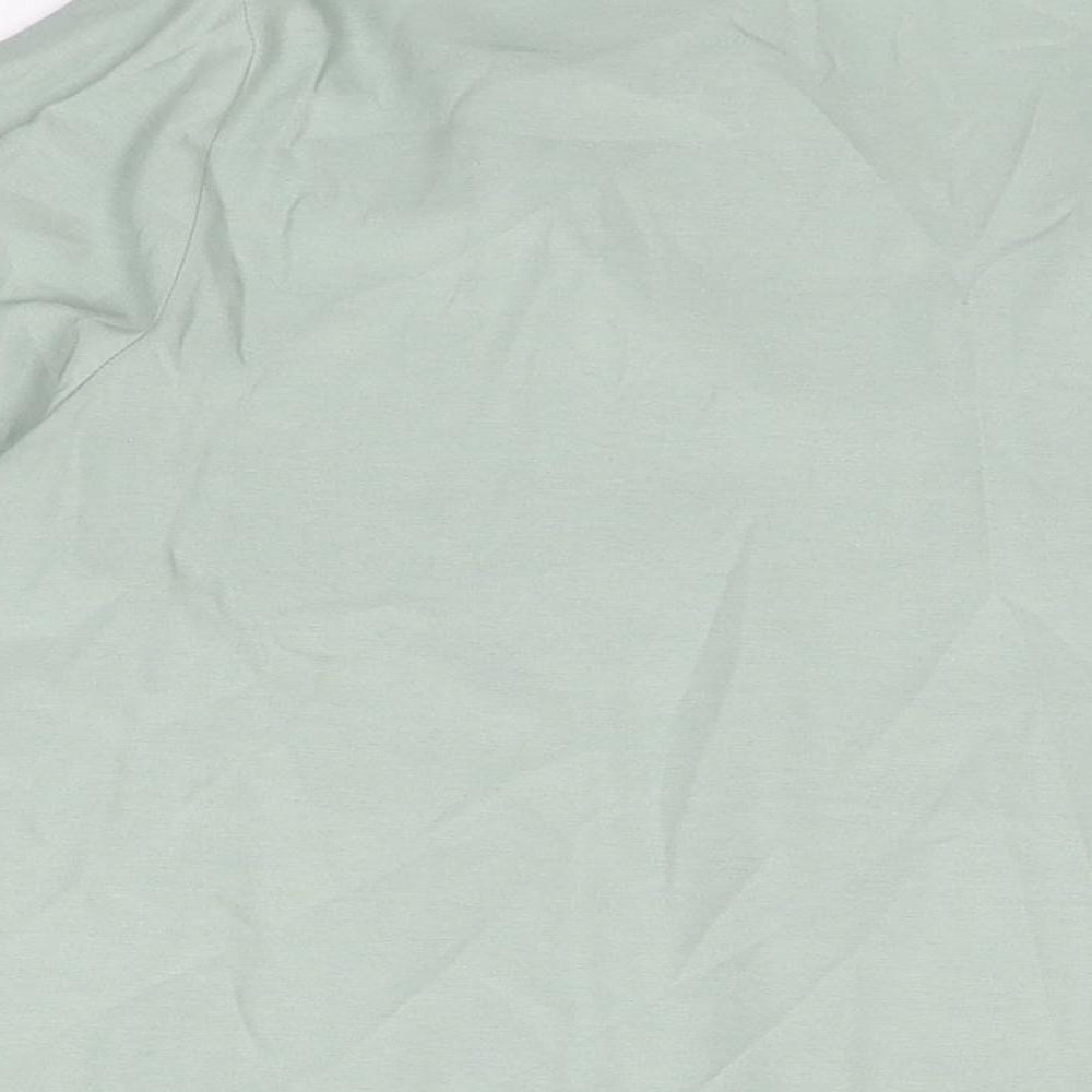 Womens UK Size 20 essence Green Basic Button-Up