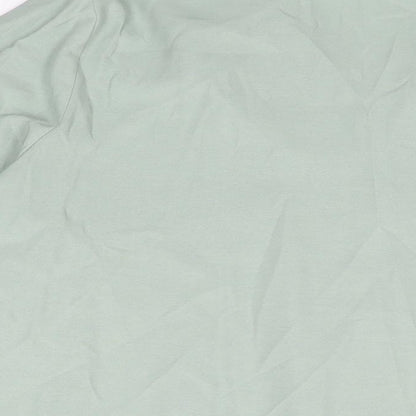 Womens UK Size 20 essence Green Basic Button-Up