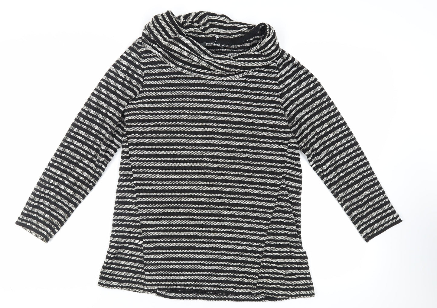 Womens UK Size 12 Bonmarché Black Pullover Jumper