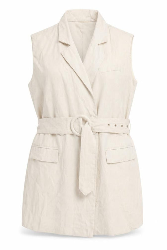 Womens UK Size 12 In the Style Ivory Jacket