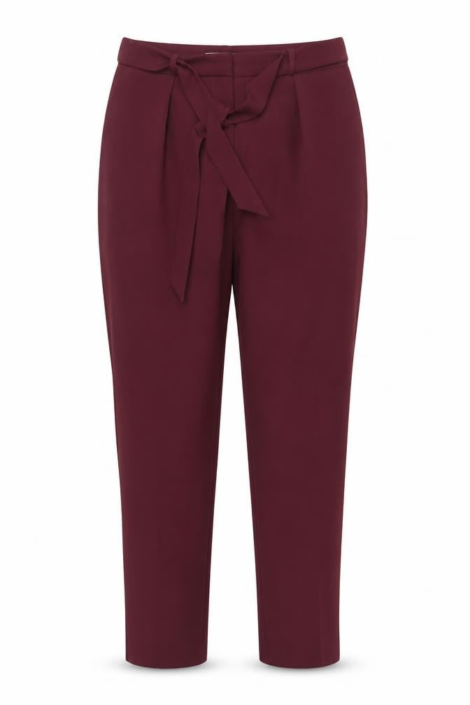 Womens UK Size 14 Oasis Regular Fit Chino Red Trousers