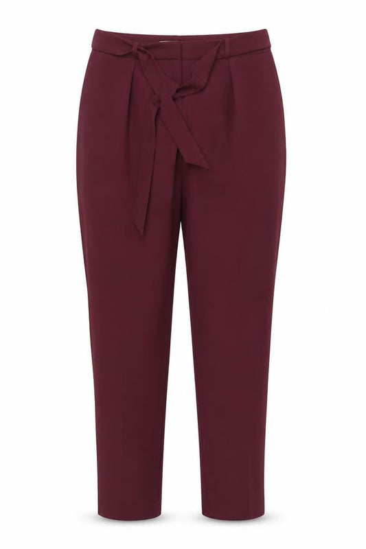 Womens UK Size 14 Oasis Regular Fit Chino Red Trousers