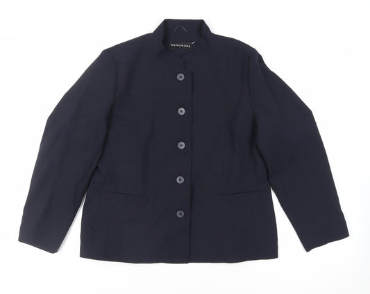 Womens UK Size 18 Wardrobe Blue Jacket