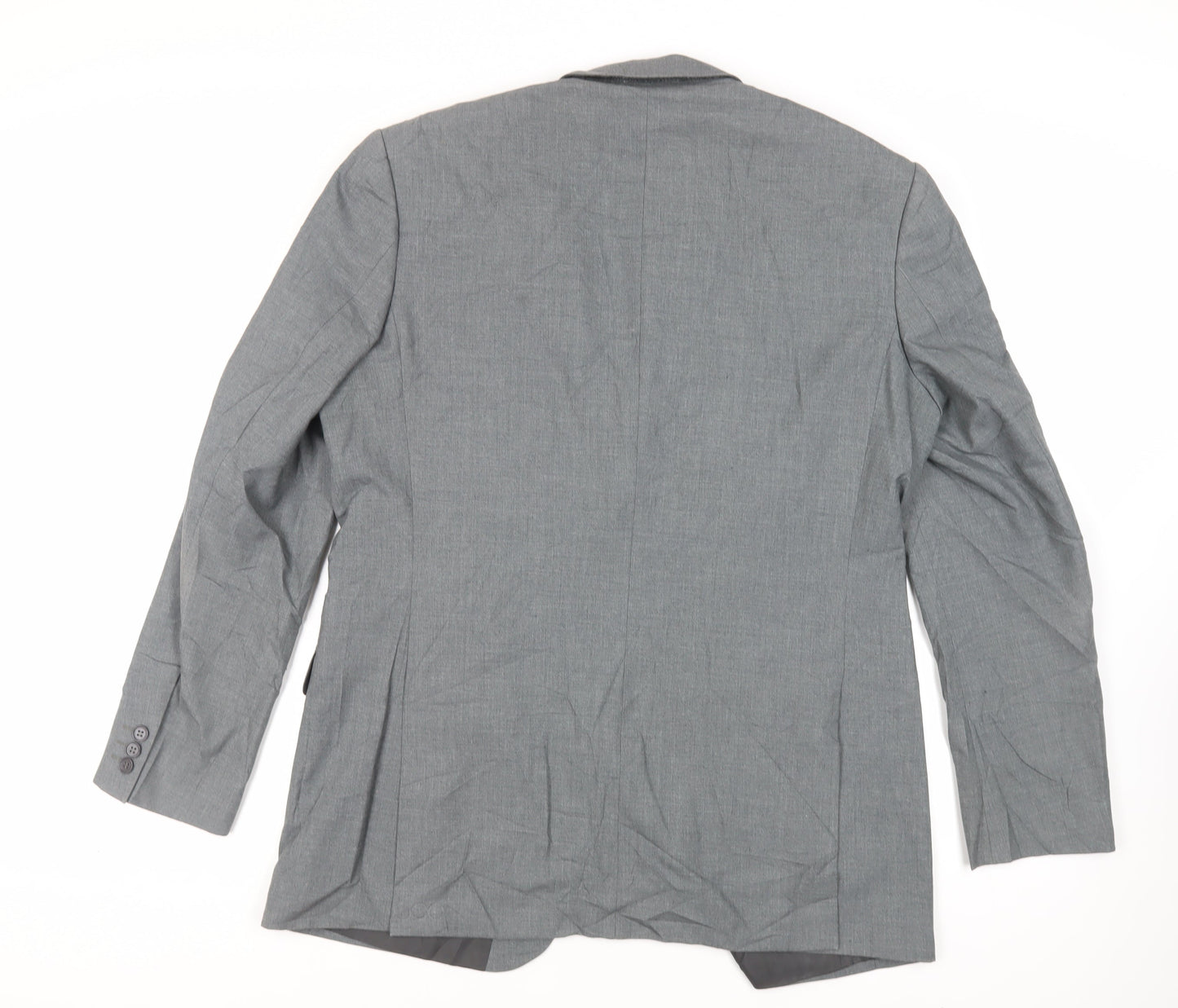 Mens UK Size 44 Occasions Regular Grey Suit Jacket