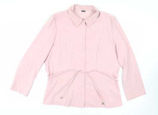 Womens UK Size 20 Ellie Louise Pink Jacket