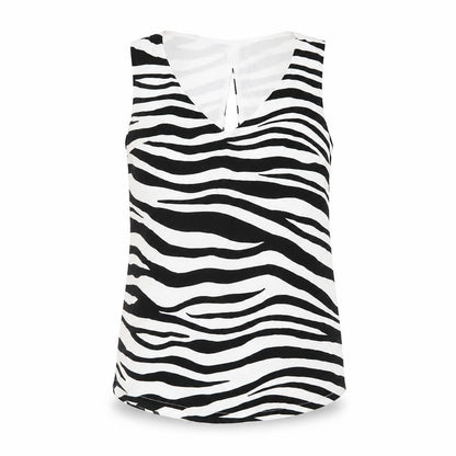 Womens UK Size 8 Oasis Black Basic Tank