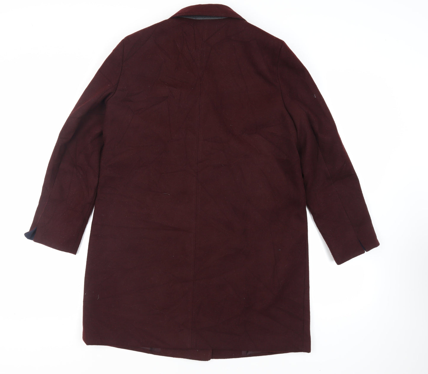 Womens UK Size 12 Topshop Purple Overcoat