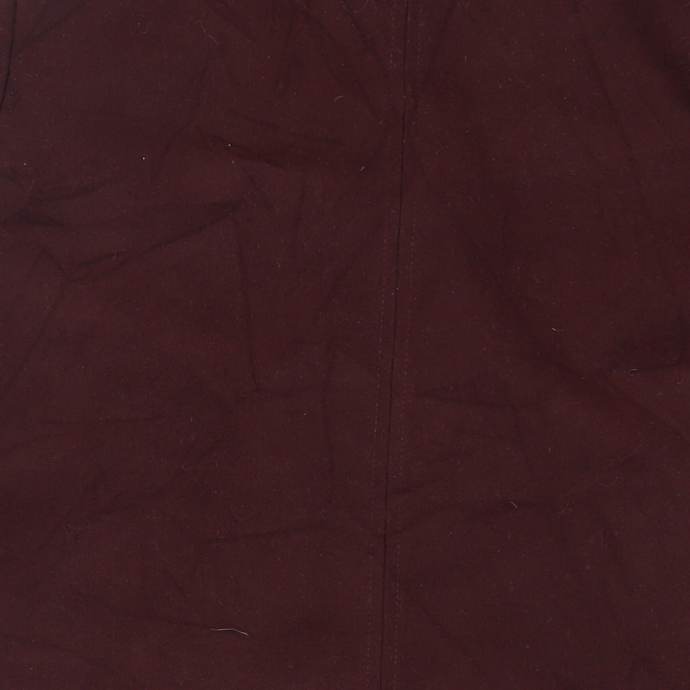 Womens UK Size 12 Topshop Purple Overcoat