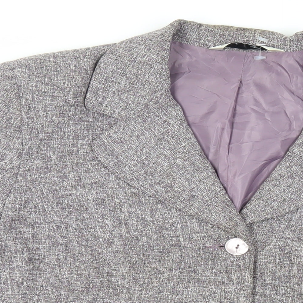 Womens UK Size 18 BHS Purple Jacket