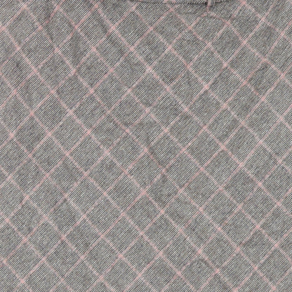 Per Una Womens Brown Plaid Wool A-Line Skirt Size 18 Zip - Belted Lined