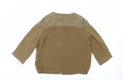 Womens UK Size 10 H&M Brown Jacket