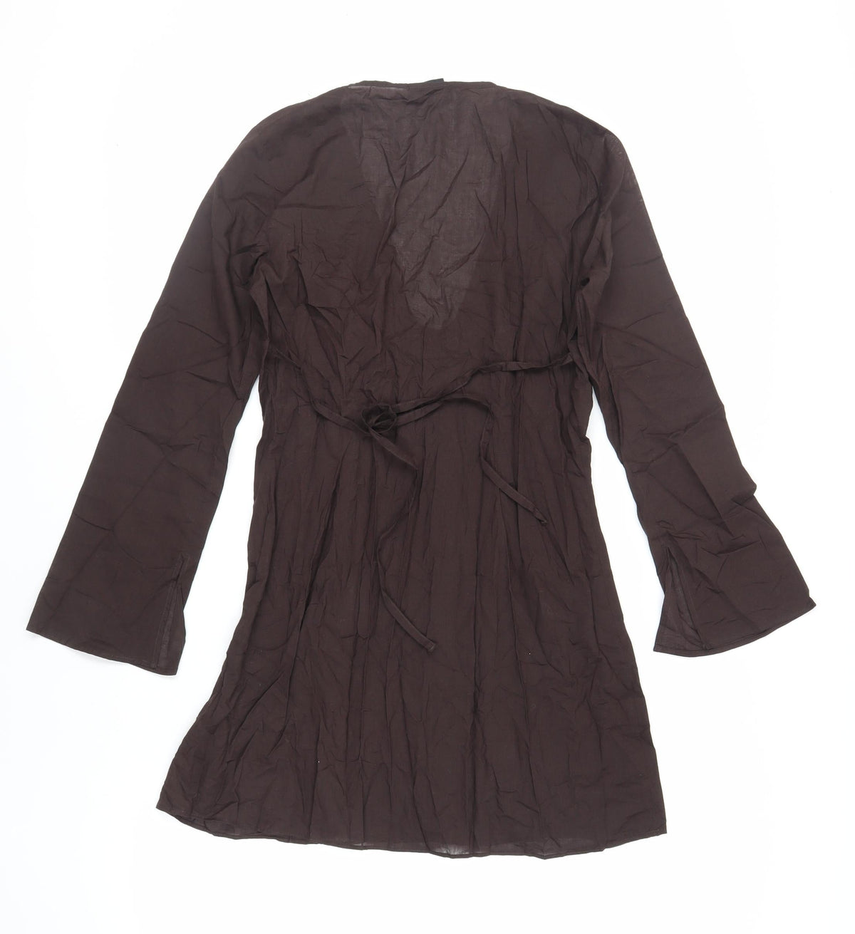 Next Womens Brown Cotton Cover Up Size 8
