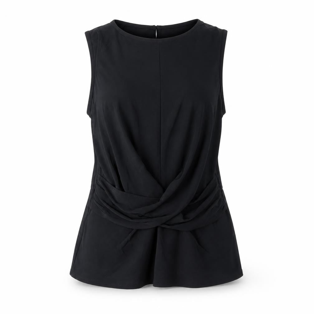 Womens UK Size 10 Warehouse Black Basic Tank