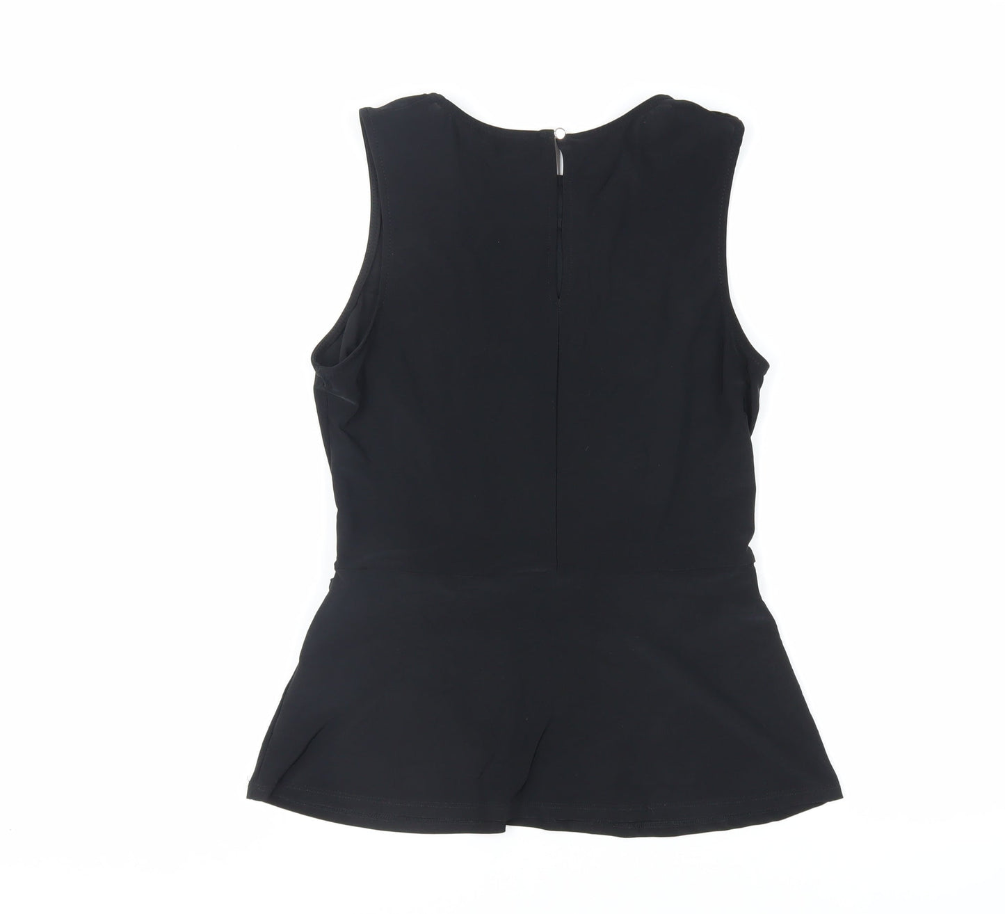 Womens UK Size 10 Warehouse Black Basic Tank