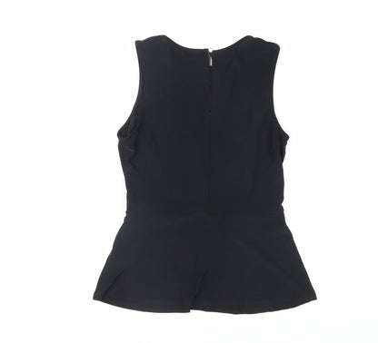 Womens UK Size 10 Warehouse Black Basic Tank