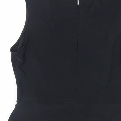 Womens UK Size 10 Warehouse Black Basic Tank