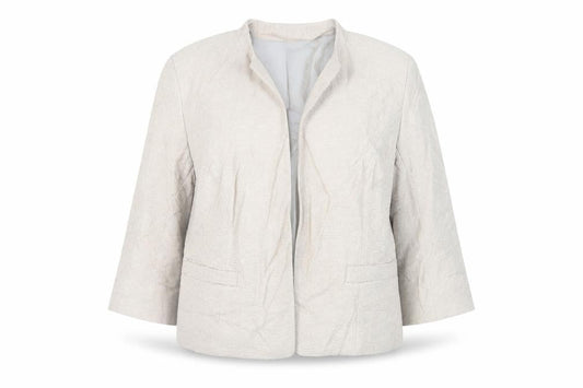 Womens UK Size 16 Betty Jackson Beige Jacket