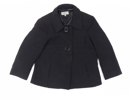Womens UK Size 12 Marks and Spencer Black Jacket