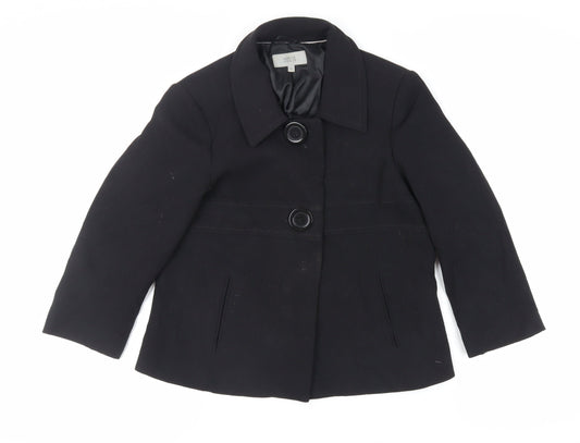 Womens UK Size 12 Marks and Spencer Black Jacket
