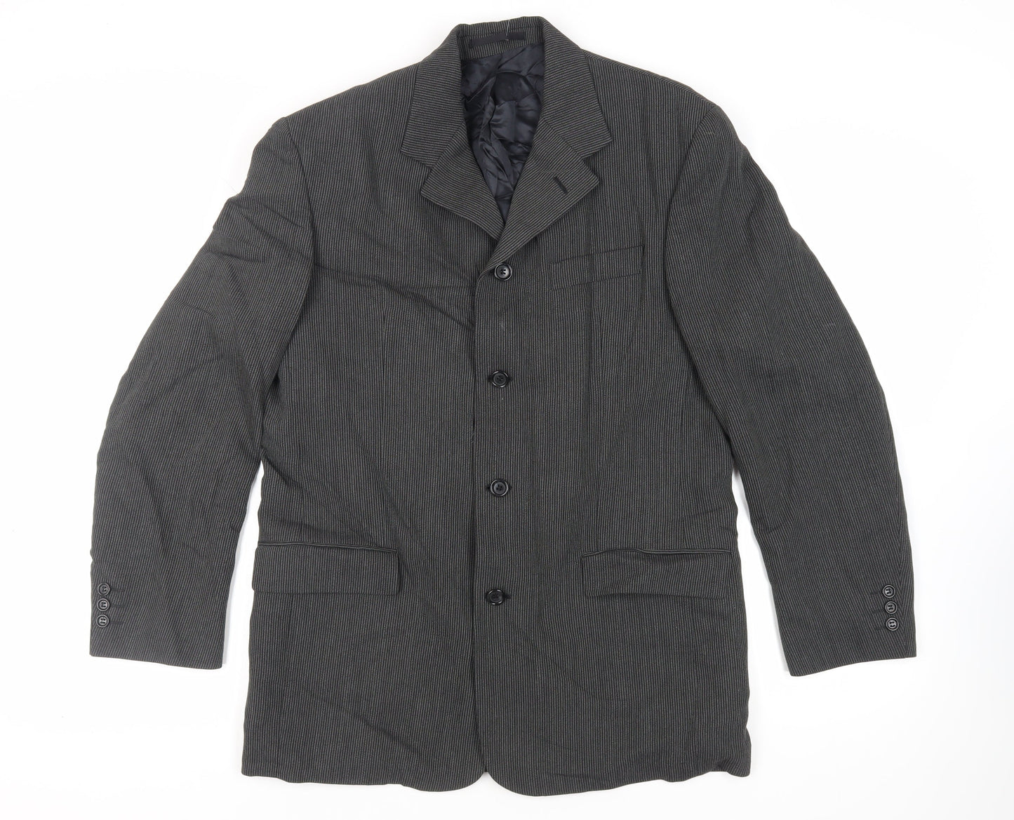 Mens UK Size 40 Gibson Regular Grey Suit Jacket