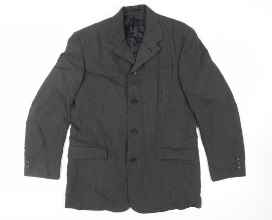 Mens UK Size 40 Gibson Regular Grey Suit Jacket