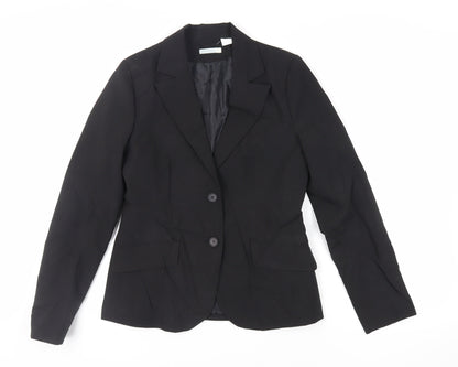 Womens UK Size 10 La Redoute Black Jacket