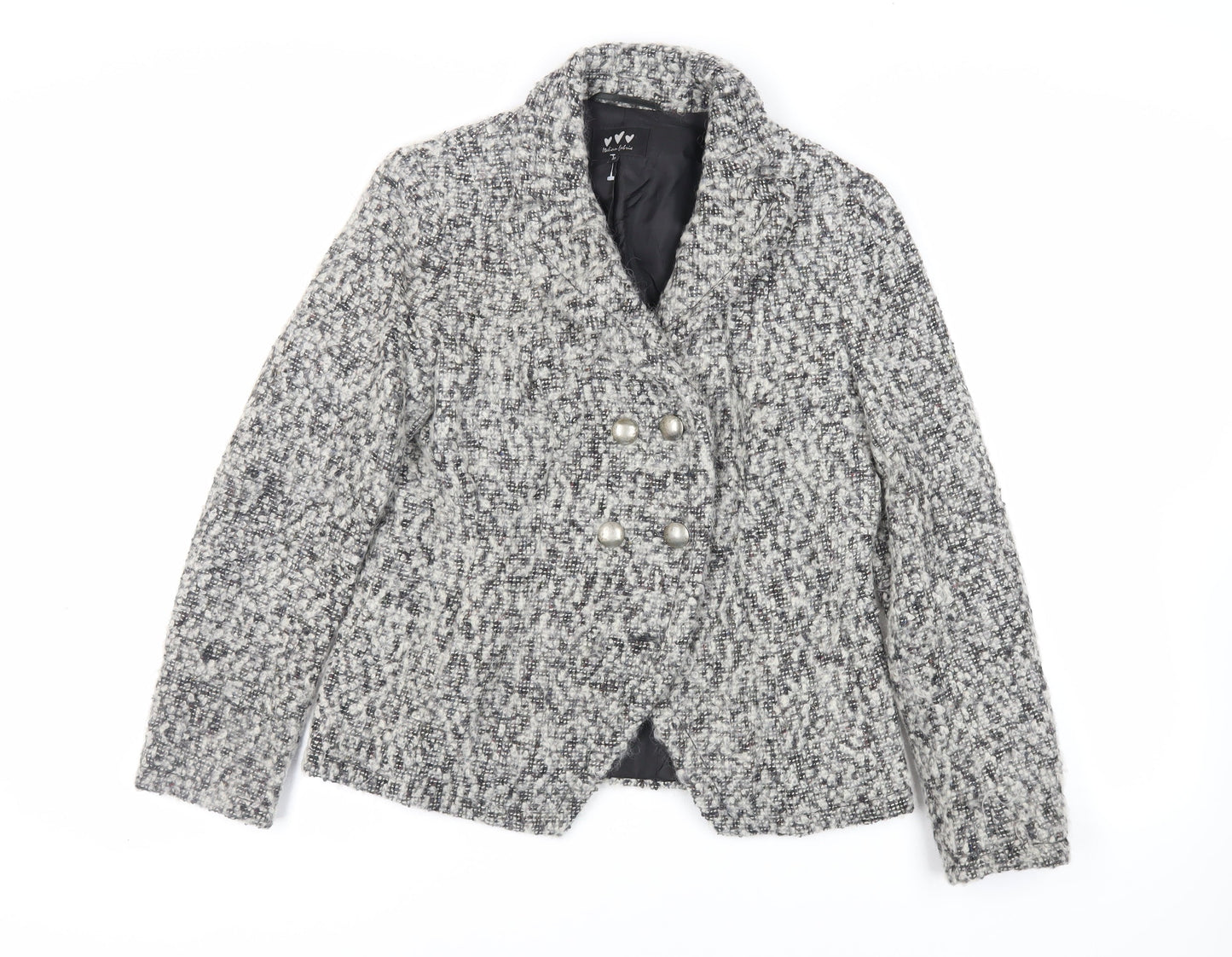 Womens UK Size 10 Per Una Grey Jacket