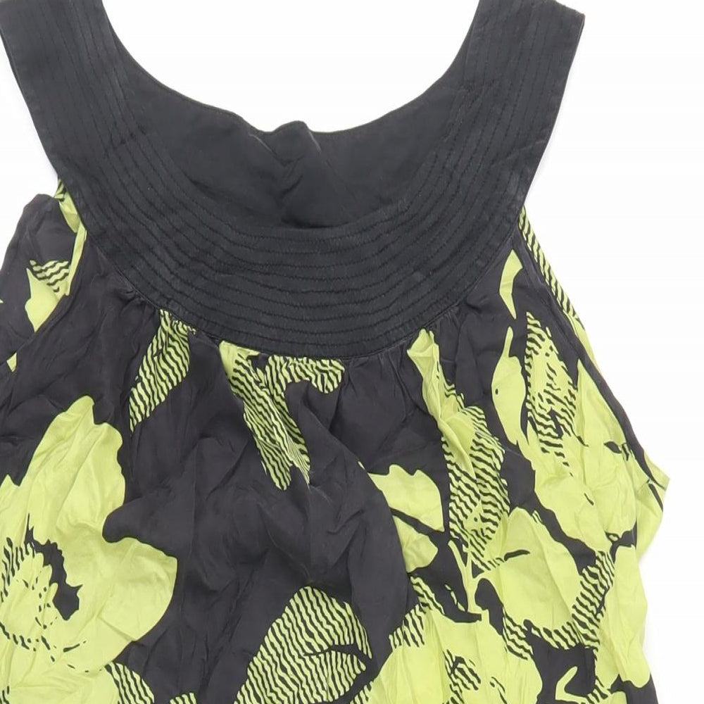Womens UK Size 14 Monsoon Black Basic Blouse