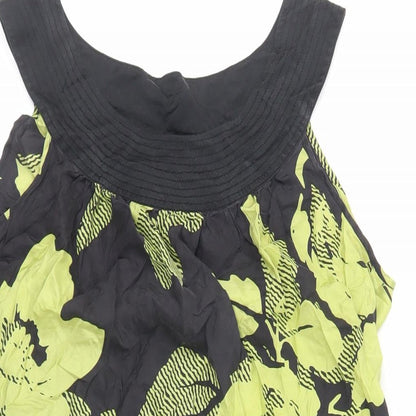 Womens UK Size 14 Monsoon Black Basic Blouse