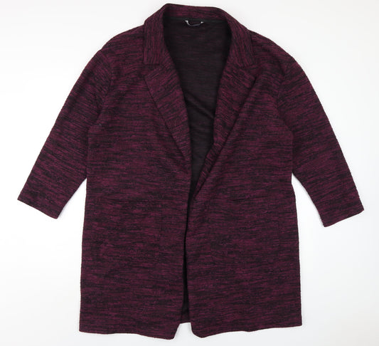 Womens UK Size 18 Marks and Spencer Purple Jacket