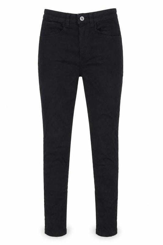 Collusion Womens Black Cotton Skinny Jeans Size 23 in L28 in Regular Zip