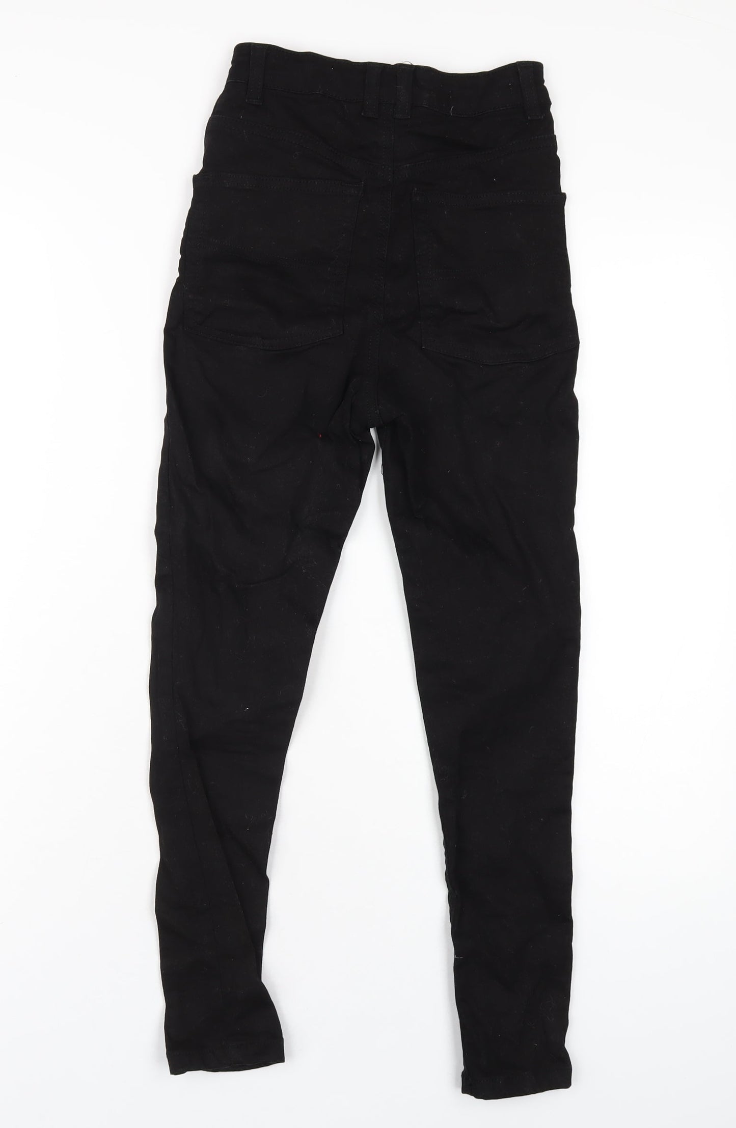 COLLUSION Womens Black Cotton Skinny Jeans Size 23 in L28 in Regular Zip