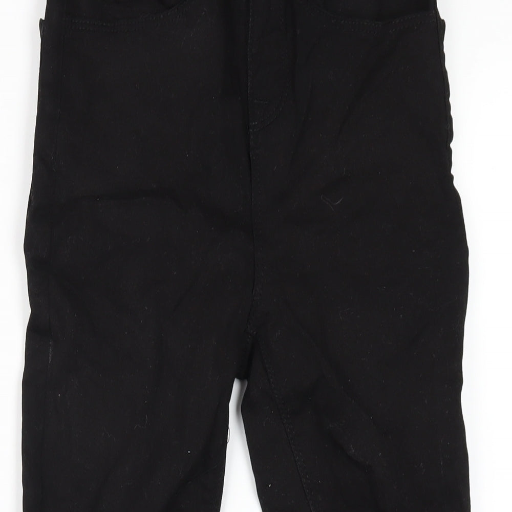 COLLUSION Womens Black Cotton Skinny Jeans Size 23 in L28 in Regular Zip