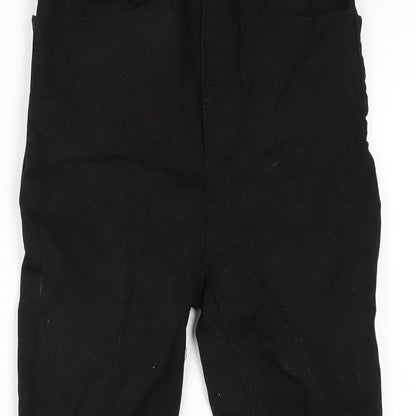 COLLUSION Womens Black Cotton Skinny Jeans Size 23 in L28 in Regular Zip