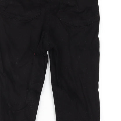 COLLUSION Womens Black Cotton Skinny Jeans Size 23 in L28 in Regular Zip