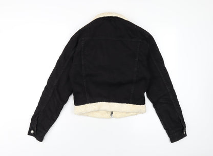 Womens UK Size 6 Topshop Black Jacket