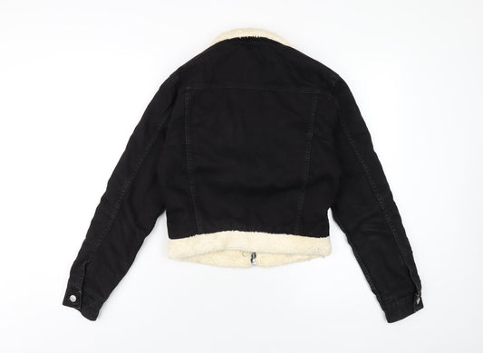 Womens UK Size 6 Topshop Black Jacket